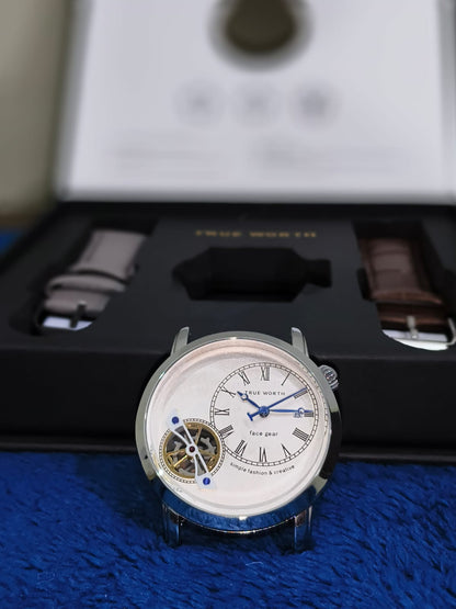 True-Worth Face Gear - Dual Straps Luxury Watches