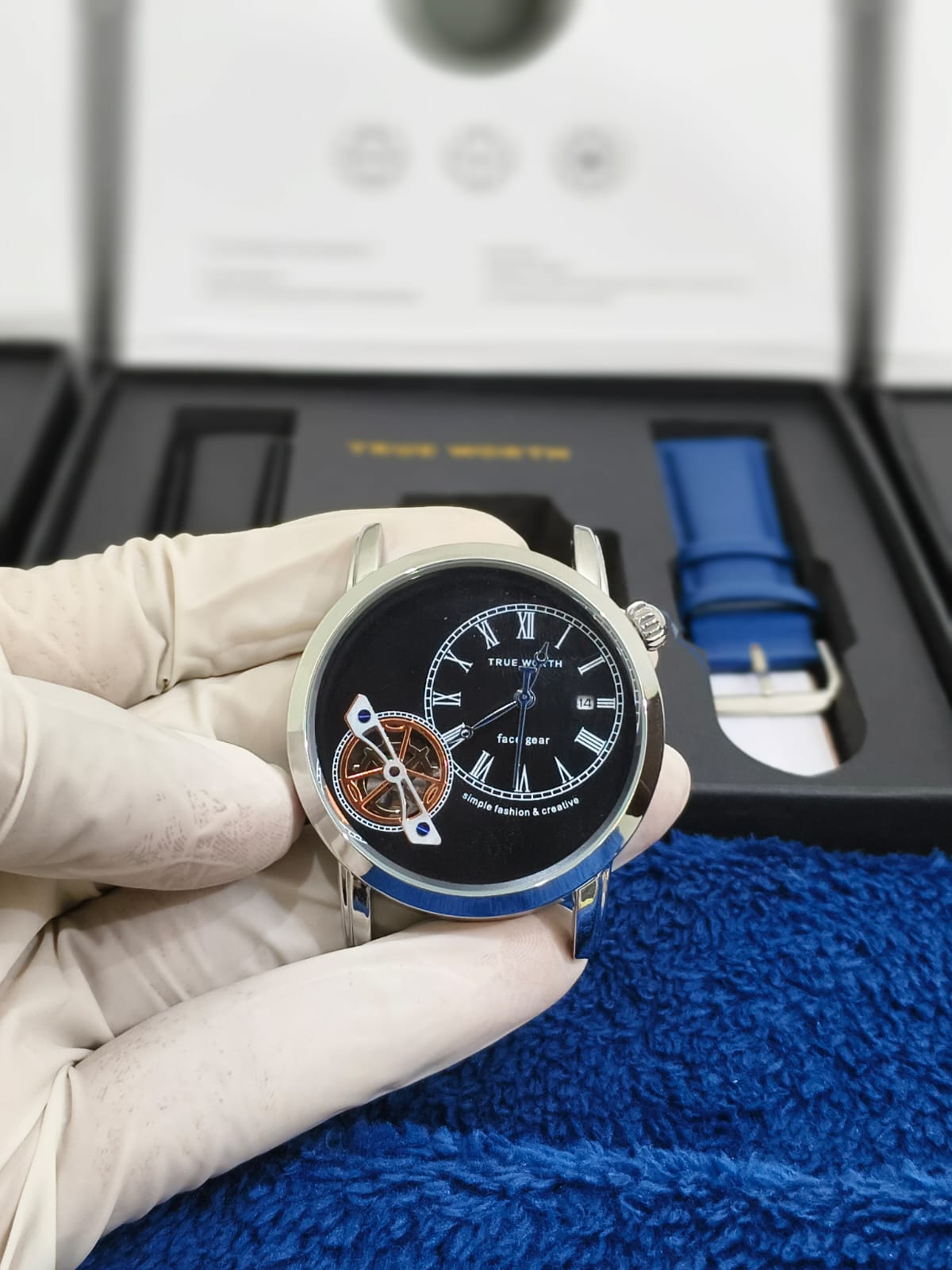 True-Worth Face Gear - Dual Straps Luxury Watches